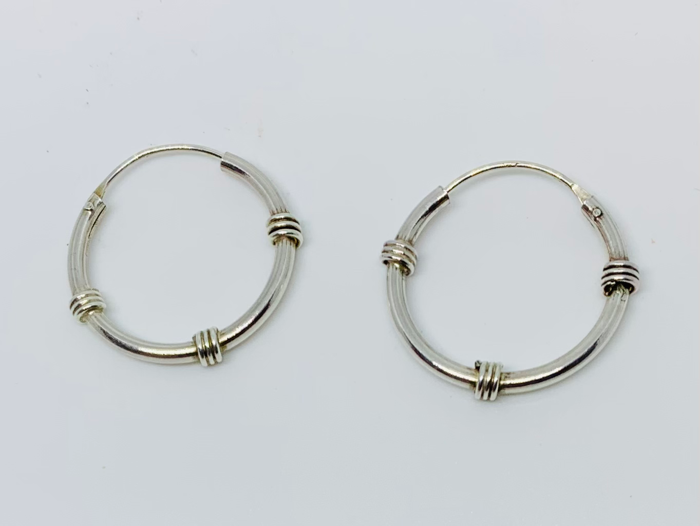Vintage hoop earrings