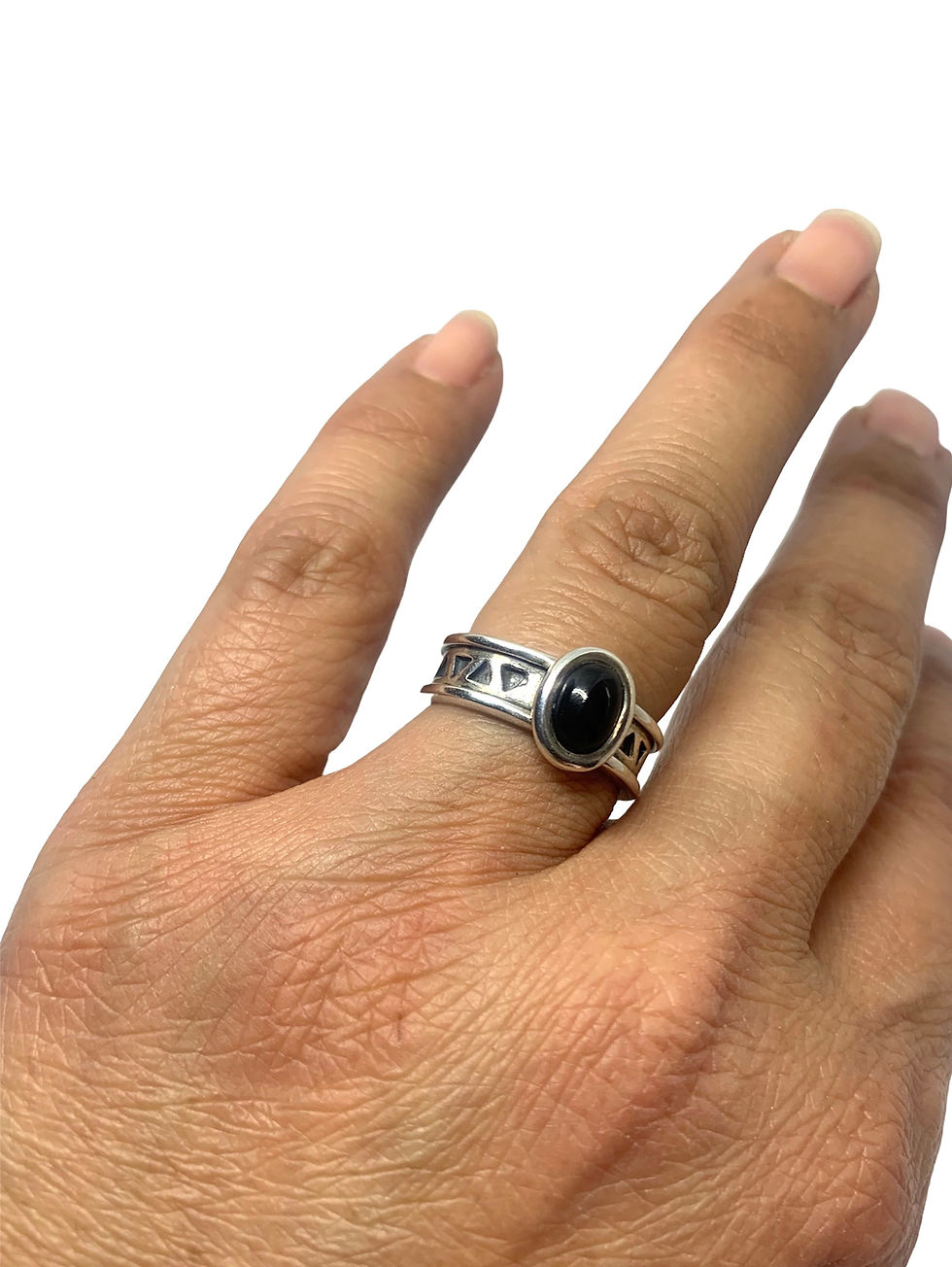 Thumbnail: Amber or Onyx ring