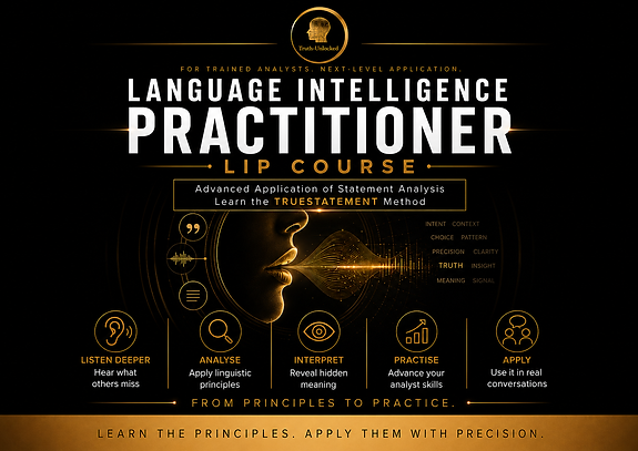 Language Intelligence Practitioner LIP Course landscape.png