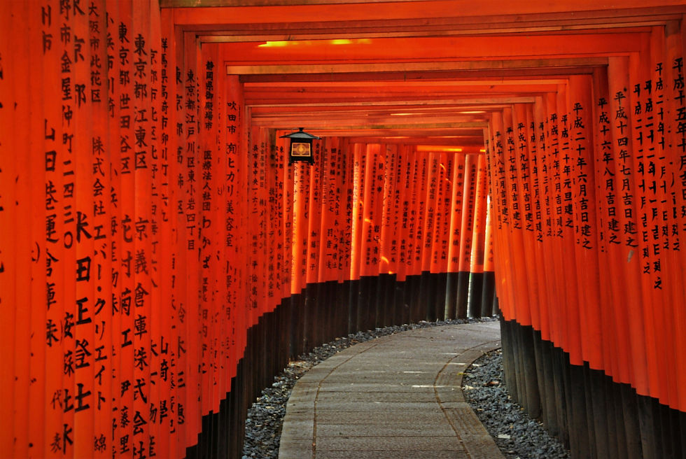 Fushimi Inari-Taisha Shrine (photo: unsplash)