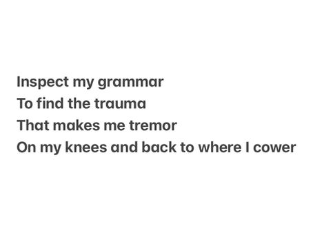 Inspect my grammar