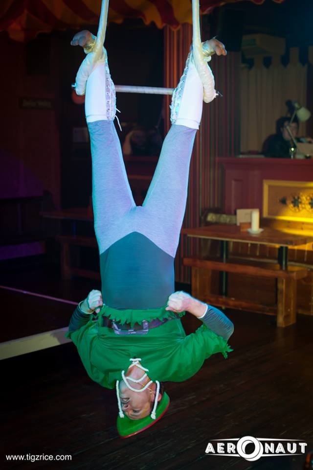Robin Hood - aerial trapeze act