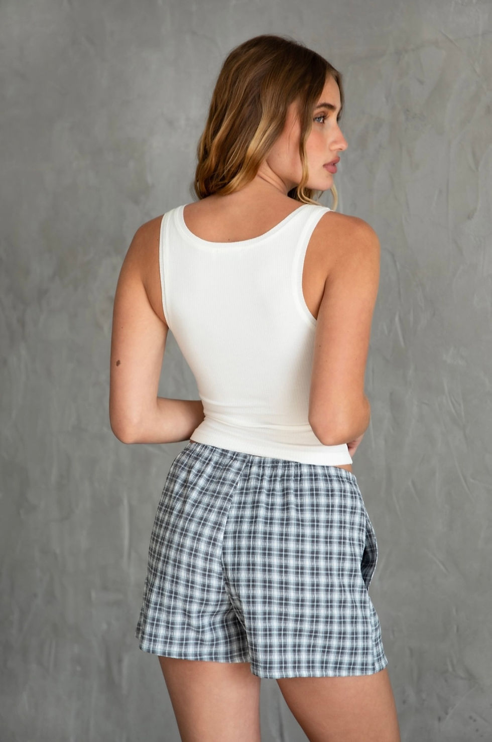 Thumbnail: ERYN Plaid Boxer Shorts