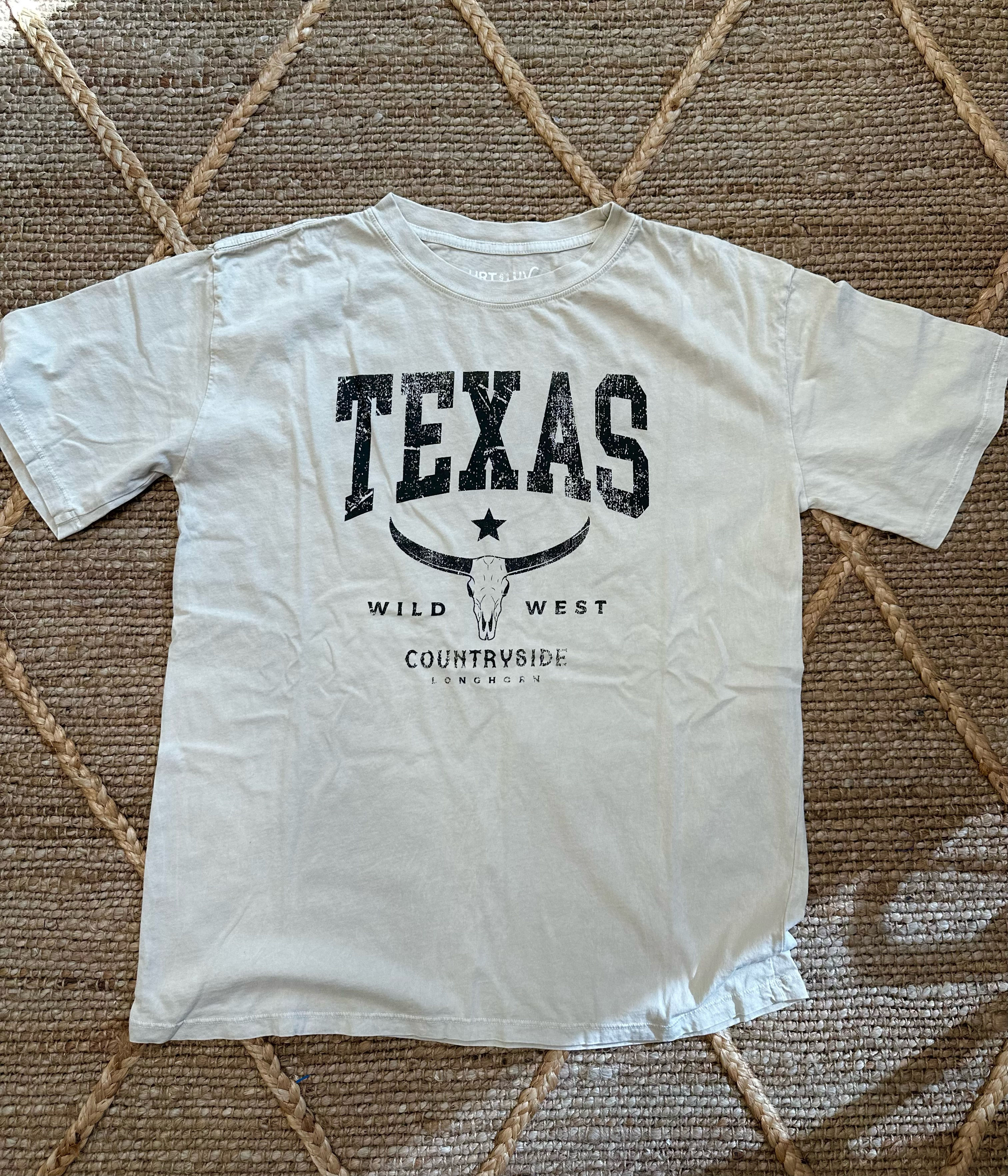 TEXAS WILD WEST TEE