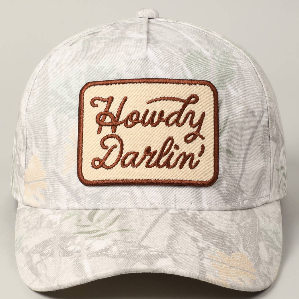 Howdy Darlin' Camo Hat