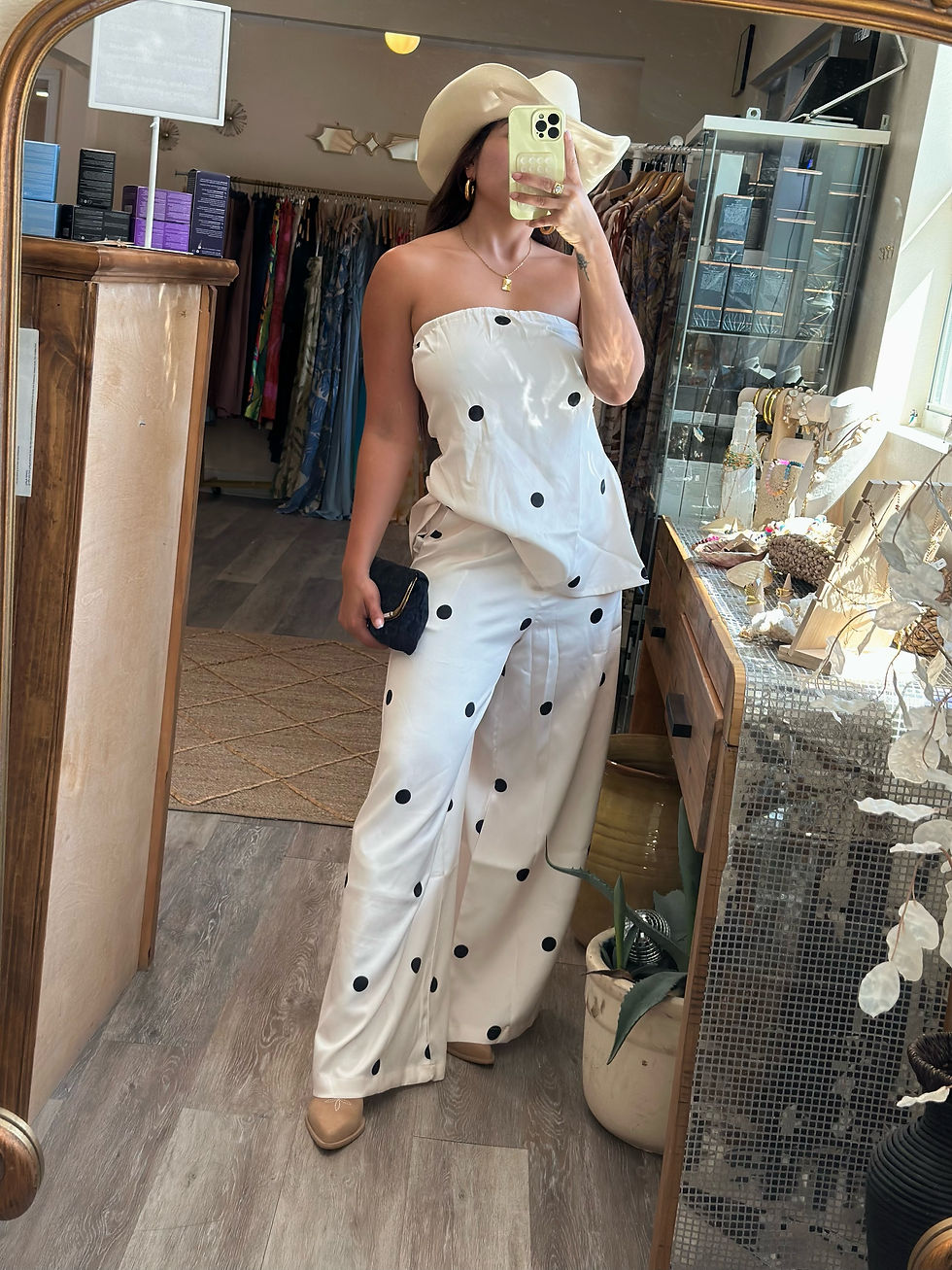 Dot About It Pants Set