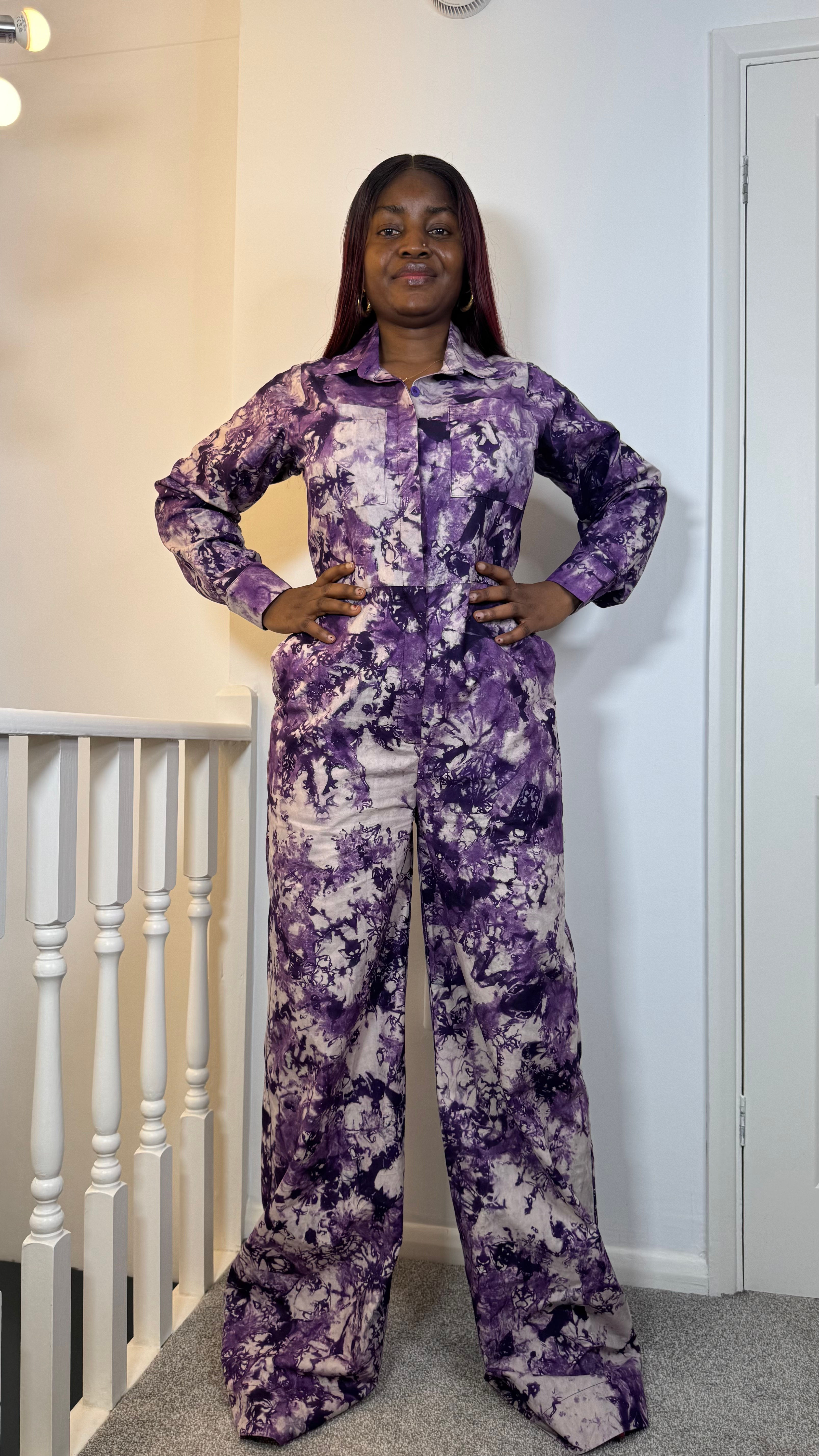 Lami Adire jumpsuit
