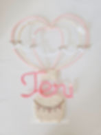 Thumbnail: copy of copy of Knitted letters with air balloon, 열기구 니트레터링