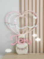 Thumbnail: copy of copy of Knitted letters with air balloon, 열기구 니트레터링
