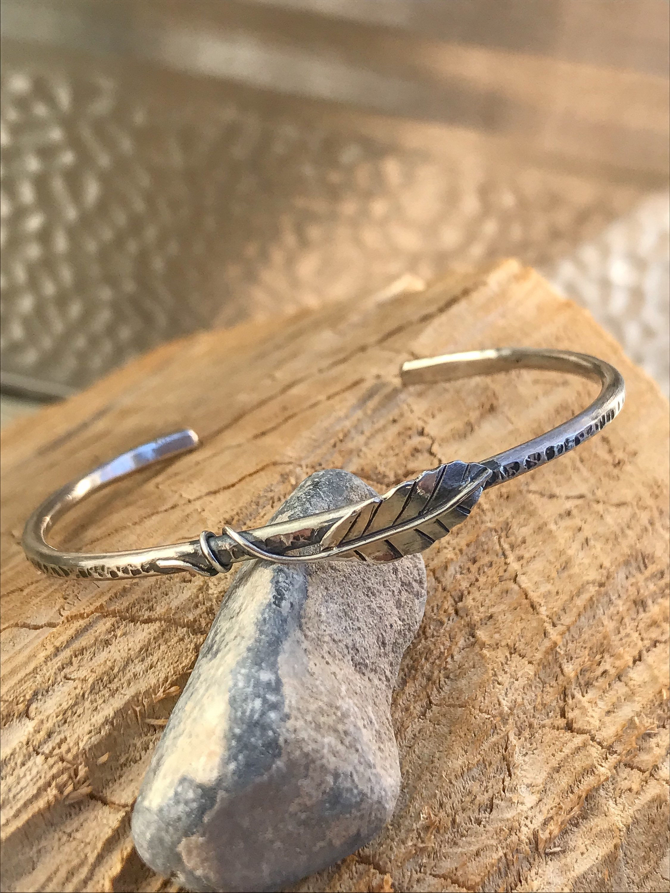 Leafy Bangle Cuff