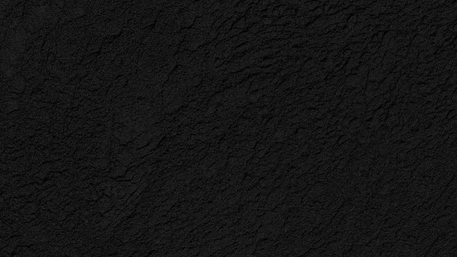 Cement wall panorama painted black with rough lines texture and seamless background. Textu