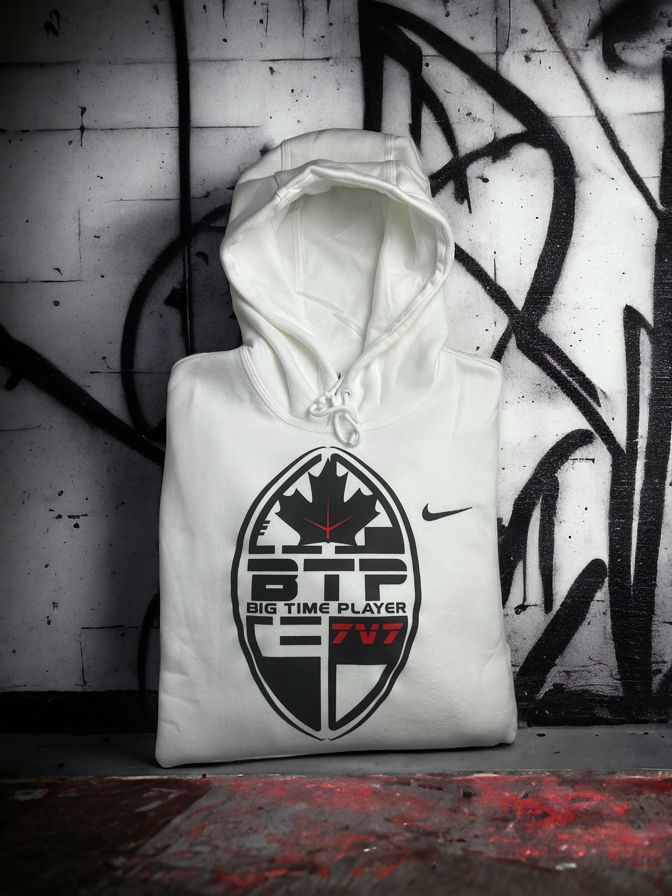 Big Time Hoodie - WHITE