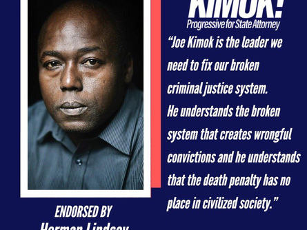 Board Secretary Herman Lindsey endorses Joe Kimok for Broward State Attorney