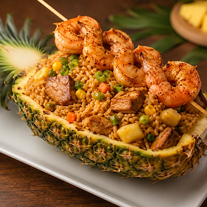 Pineapple Chicken & Shrimp Delite