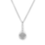 Thumbnail: Big Padel Necklace Silver