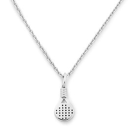 Mini Padel Necklace Silver