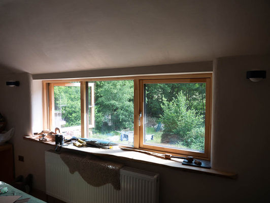 Hempcrete retrofit - Large bedroom window