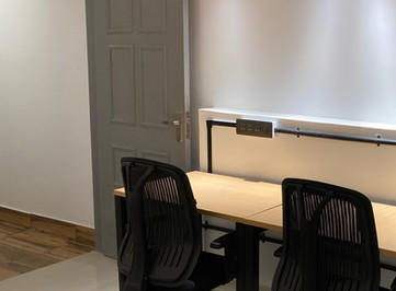 2 seater private cabin in c scheme