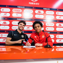 Successful trial signing with Elite Football Academy thanks to soccer agent alan deriard and our football registration.