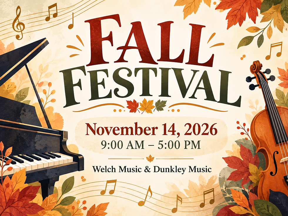 Fall Festival 2026