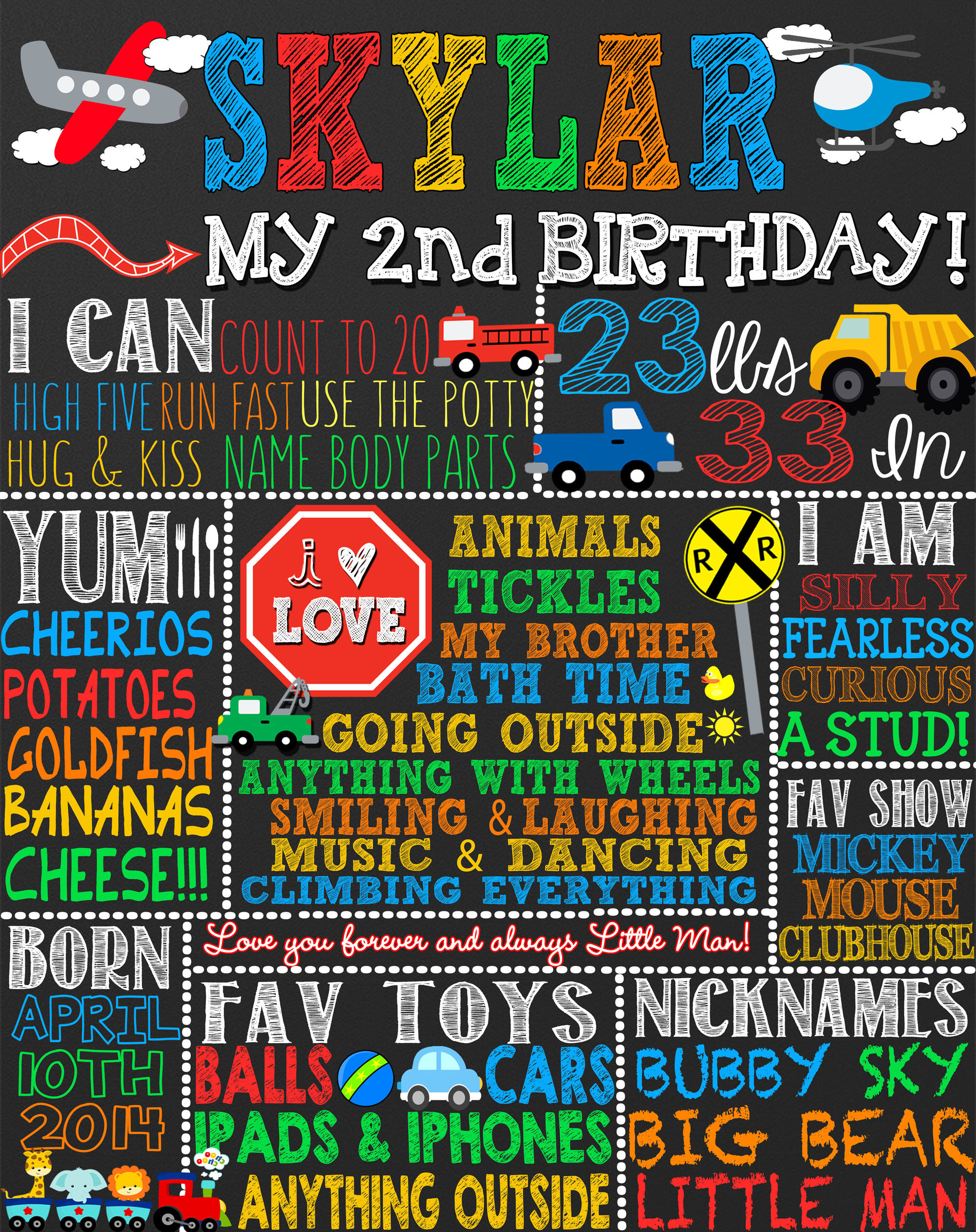 Things that go Transportation bday