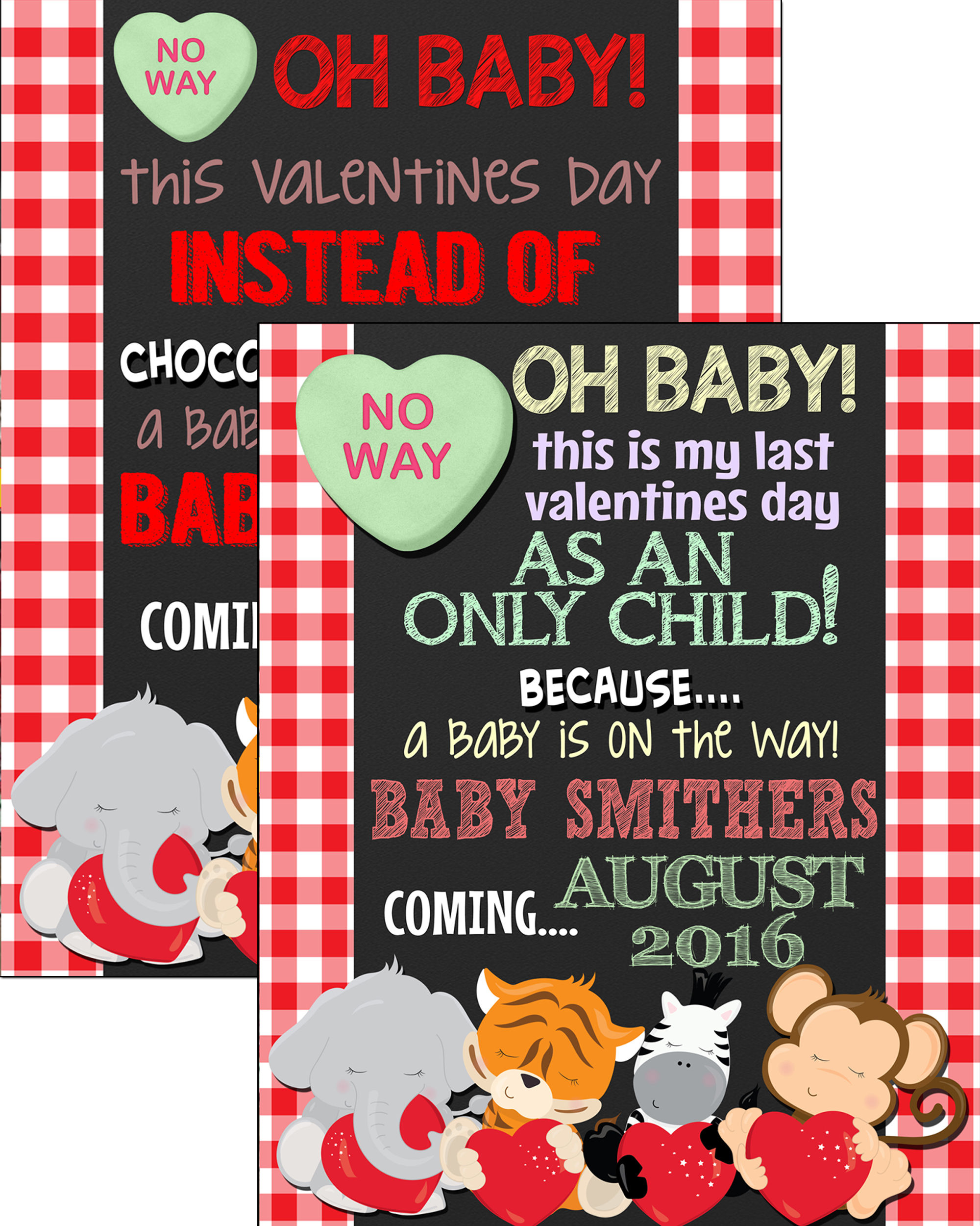 Unique valentines day pregnancy