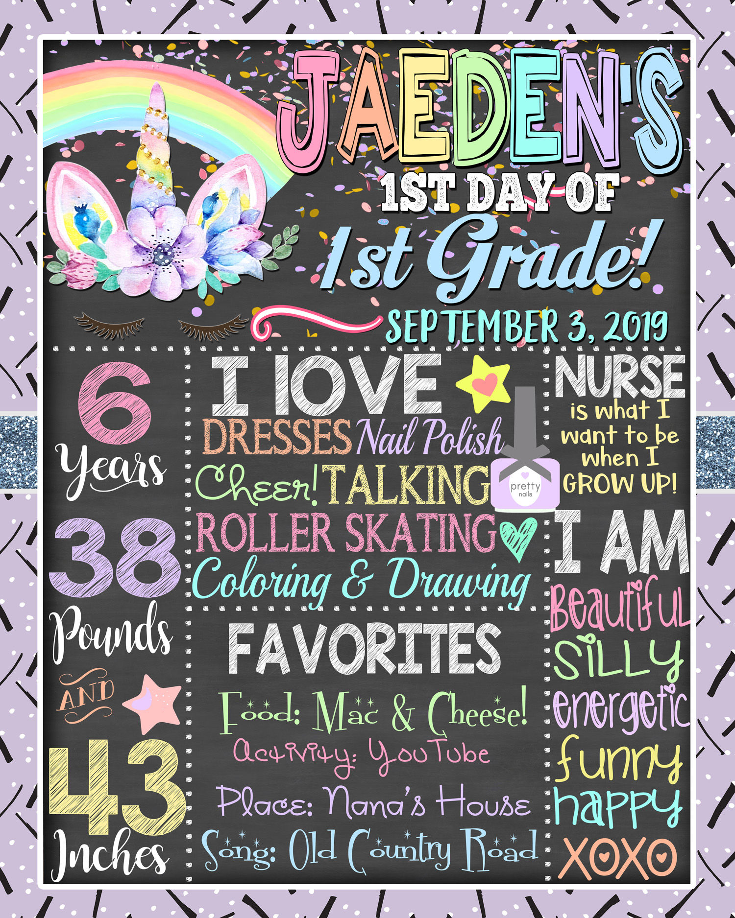 Rainbow Back to School