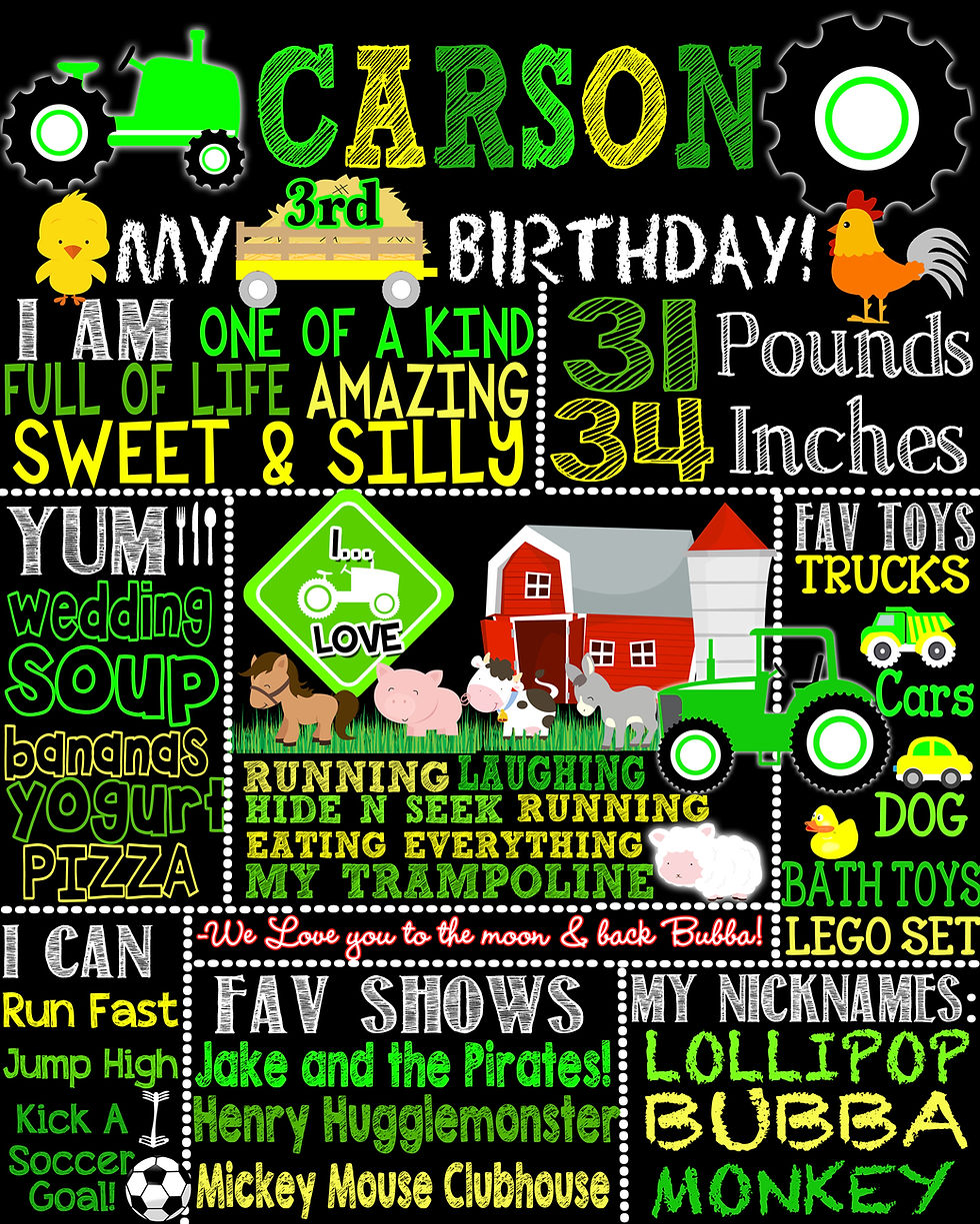 Thumbnail: Old Macdonald Farm Birthday