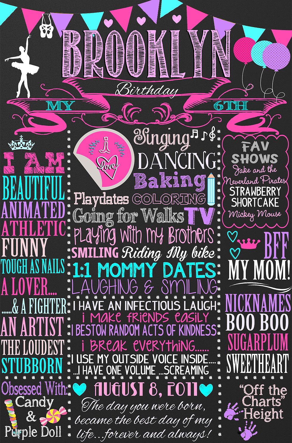 Thumbnail: Pink & Gold Birthday Decor