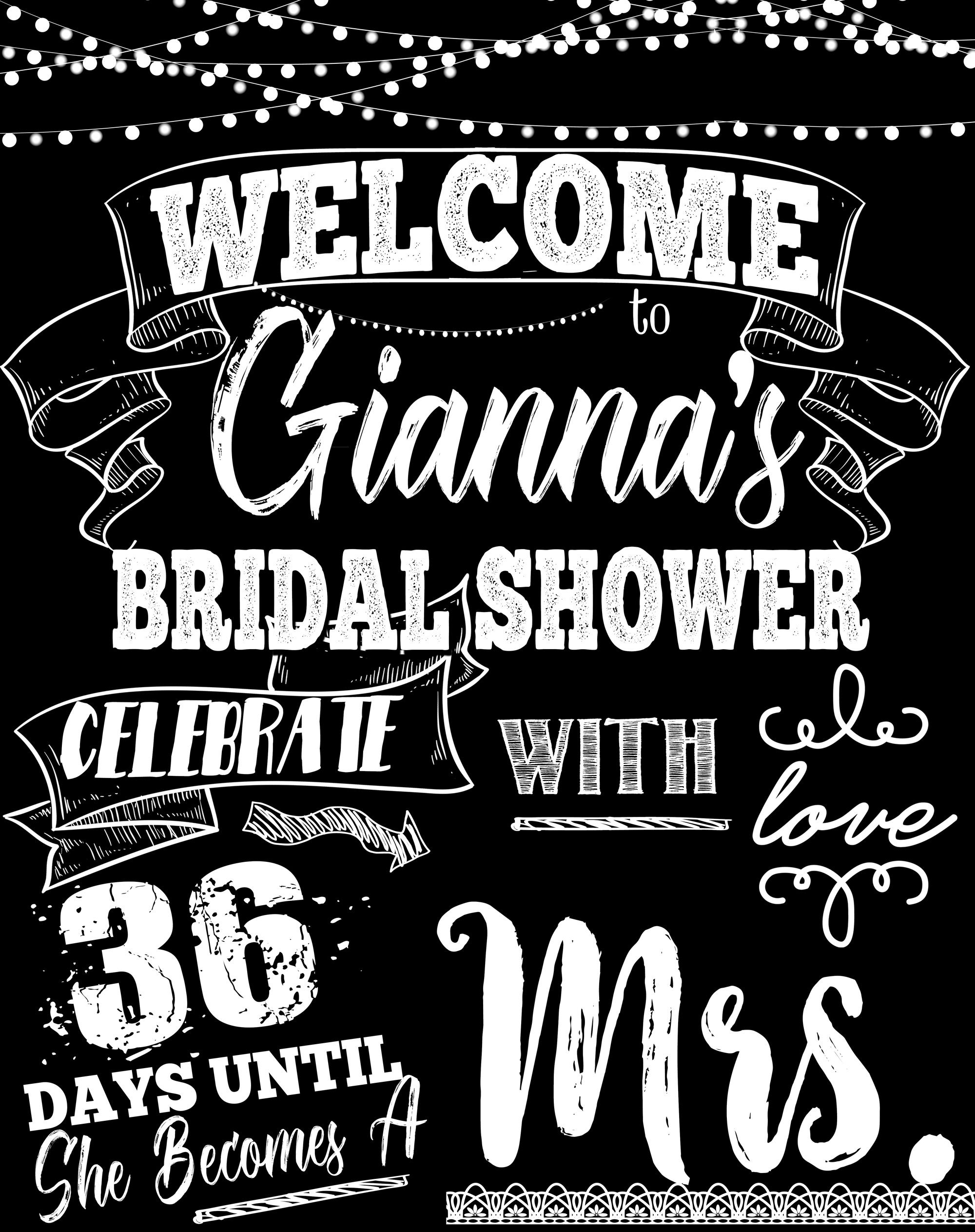 Days Until I Do Bridal