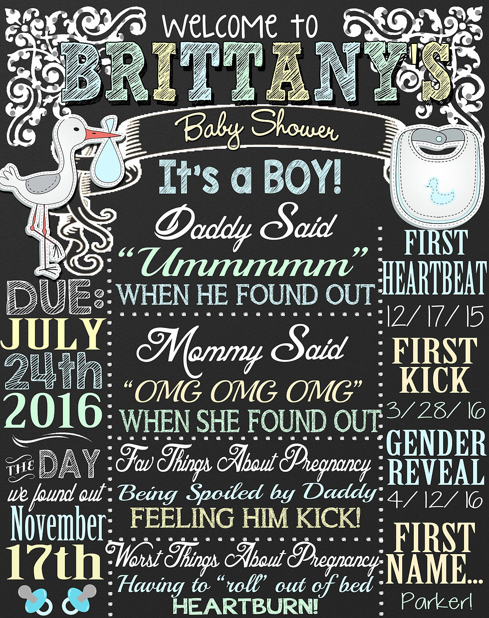 Thumbnail: It's a BOY, Shower Centerpiece