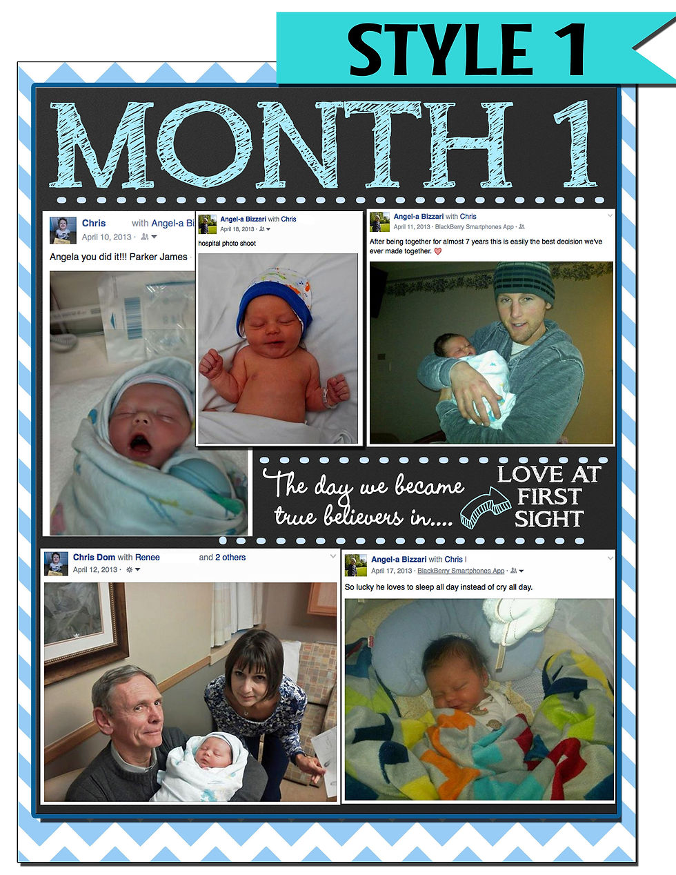 Thumbnail: Unique Modern Baby Book