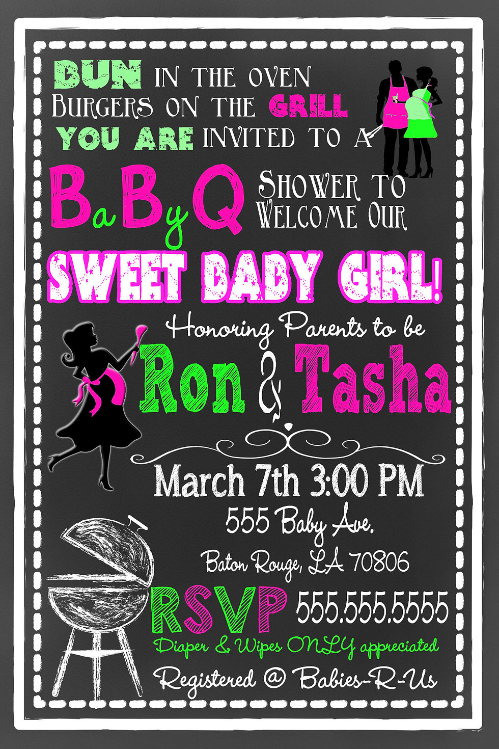 Thumbnail: BBQ Girl Baby Shower