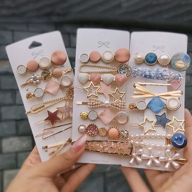 Thumbnail: Crystal Hair Pins