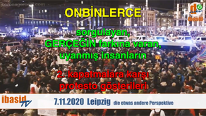 ONBİNLERCE sorgulayan, GERÇEĞİN farkına varan, UYANMIŞ insanın 2. kapatmalara karşı PROTESTOLARI
