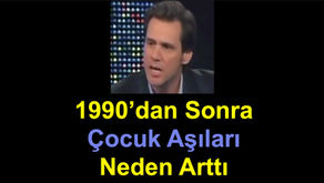 1990'dan Sonra ÇOCUK AŞILARI Neden Arttı?  |  Jim Carrey