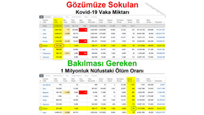 Sayılar Yalan Söylemez! Ama DOĞRU açıdan bakılmazsa YANILTIR!