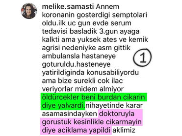 Öldürecekler beni, burdan çıkarın !!!