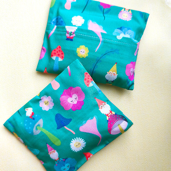 Duo de bouillotte de poche - motif nains