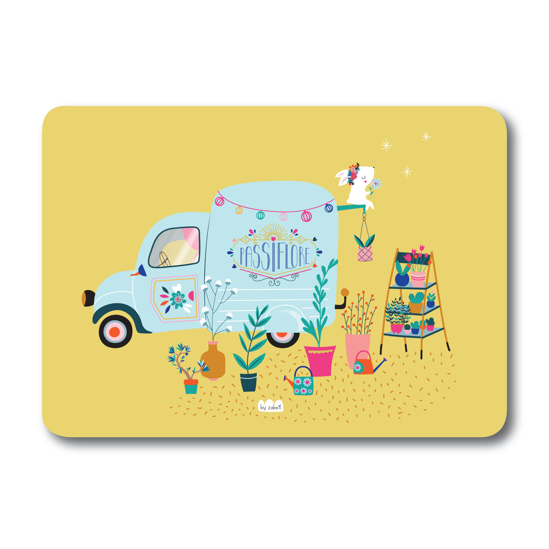 Carte "La Passiflore"