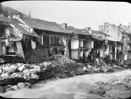 Vallée de Barèges, vallée aux catastrophes : la grande crue de 1897