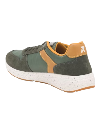 RIKER Zapatillas deportivas informales de ante para hombre