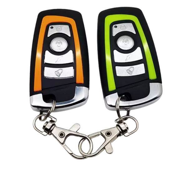 Sistema de alarma Universal para motocicleta unidireccional con arranque