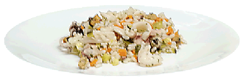 Riso freddo di pesce