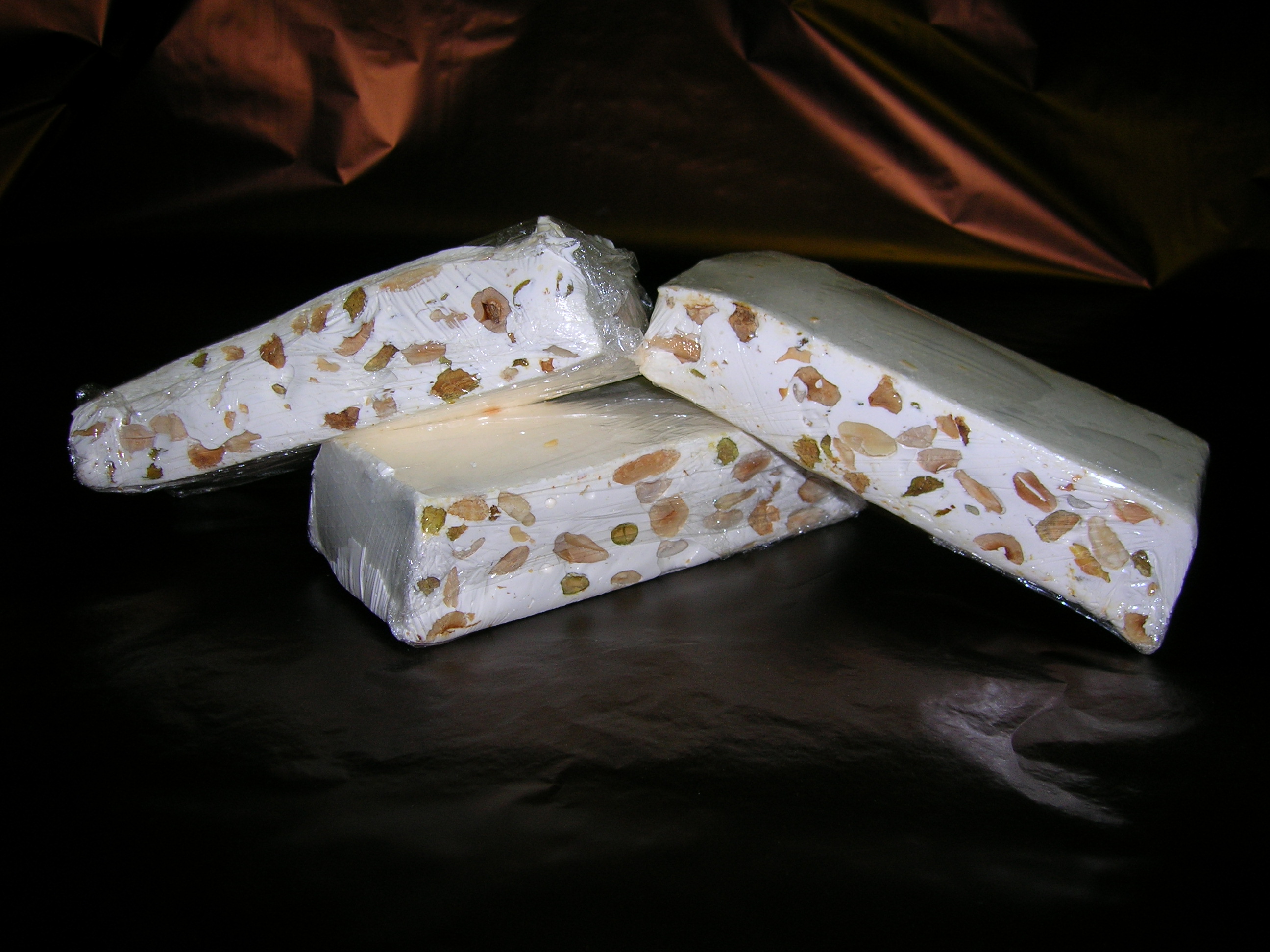Torrone con pistacchi