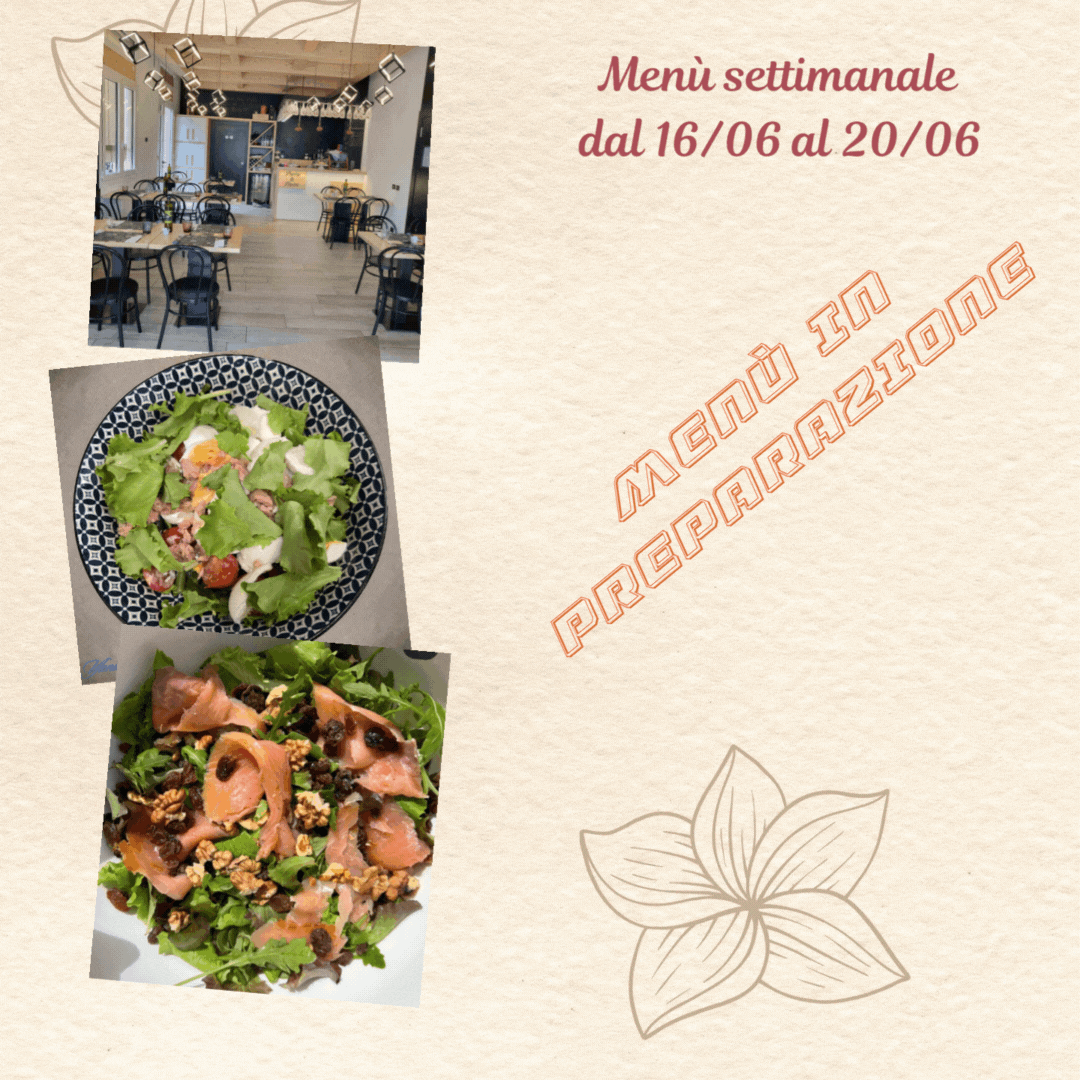 Menù settimanale
