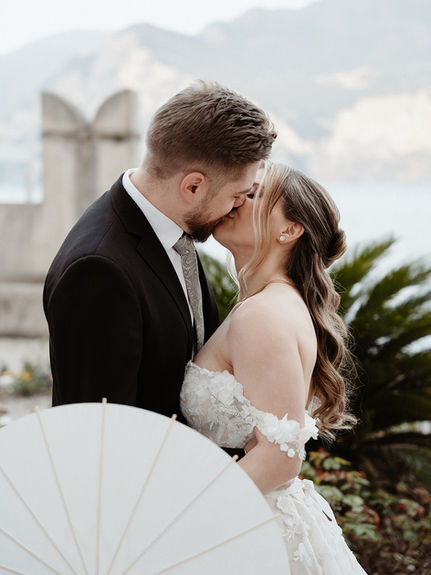 Romantisches Wedding Shooting in Italien mit elegantem Styling.