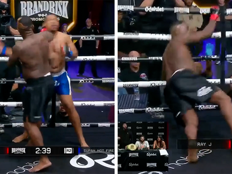 Ray J Hospitalized With Slowing Heartbeat After Being Knocked Unconscious During MMA Fight Amid Death Fears