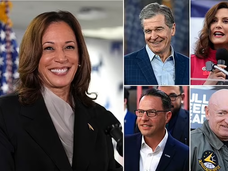Kamala Harris Vets Her Top VP picks... But One Favorite is Left OFF of Her Shortlist