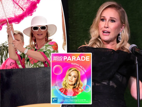 Kathy Hilton Pulls Out of Pride Event Following Backlash Over MAGA Ties, Alleged Homophobic Slur